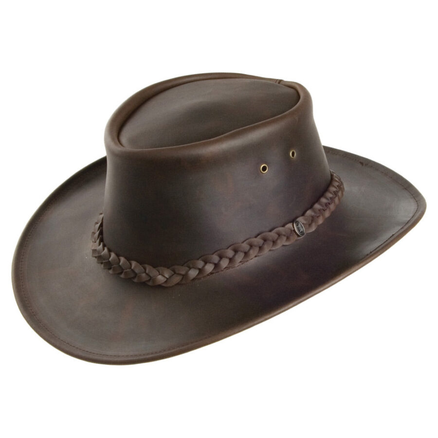 Black Wool Felt Trilby Hat