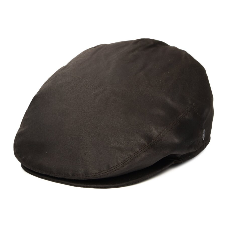 Brown Oilcloth Aussie Hat